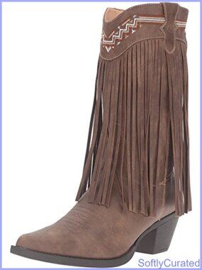 Mid Calf Snip Toe Casual Boots Mid Heel
